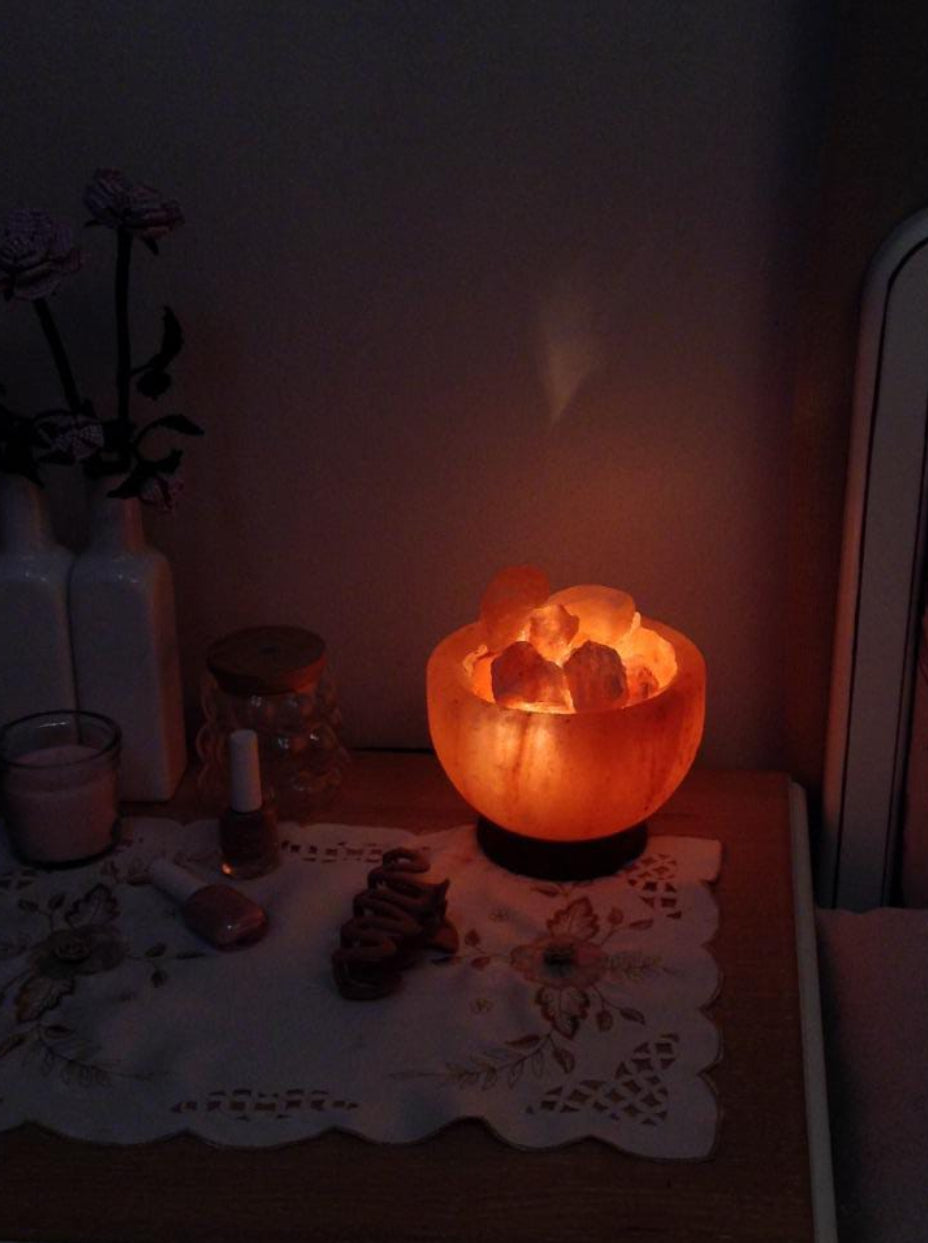 Fire Bowl Salt Lamp (Khewra Mine)