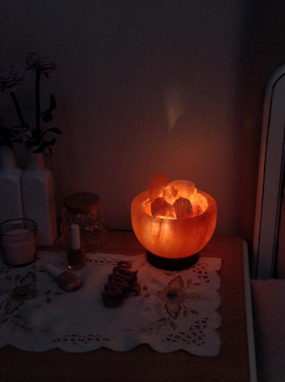 Fire Bowl Salt Lamp (Khewra Mine)